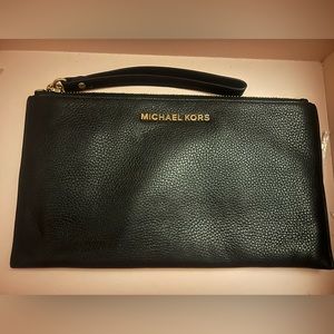 Black MK Wristlet